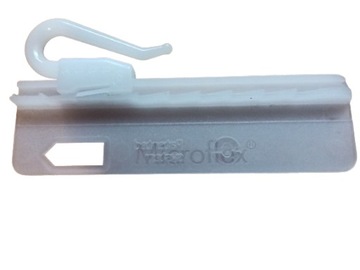 Крючок-вешалка регулируемый Microflex, гибкий, 75 мм - 100 шт.