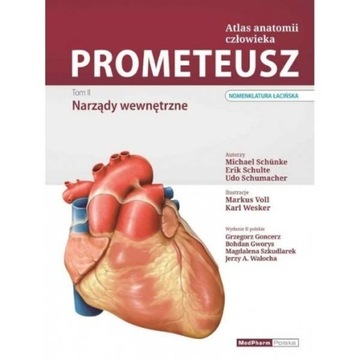 Atlas Anatomii Człowieka PROMETEUSZ TOM 2 ŁAC