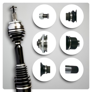 PÓŁOŚ LEWA VOLVO XC90 I (275) 2.4 D3 / D5 AUTOMAT NOWA