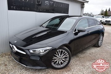 Mercedes CLA C118/X118 Shooting Brake 2.0 200d 150KM 2022 Mercedes-Benz CLA Pol-SkoraGrzaneFotele NaviKamera Asystenty Full-Led