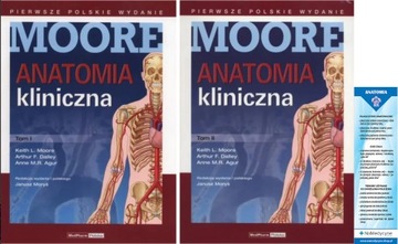 Anatomia kliniczna Moore Tomy 1-2