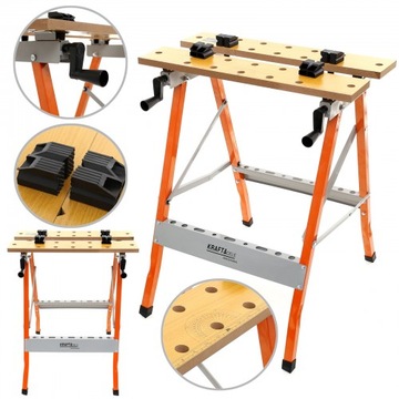 СТОЛ ДЛЯ МАСТЕРСКОЙ, СКЛАДНОЙ, ИНСТРУМЕНТАЛЬНЫЙ РАБОЧИЙ МИР, РЕГУЛИРУЕМЫЙ СТОЛ