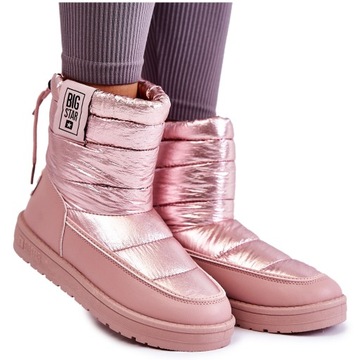 ЖЕНСКАЯ ЗИМНЯЯ ОБУВЬ BIG STAR, СНЕЖНЫЕ БОТИНКИ С УТЕПЛЕНИЕМ