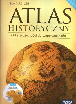 Atlas historyczny Od starożytnosci do współcz.+CD