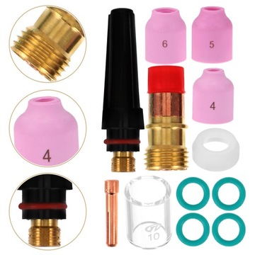 1 комплект принадлежностей для сварочной горелки Tig Wire Mesh