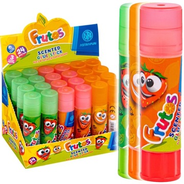 Клей-карандаш 8г, ароматизированный Фрутос фруктовая Астра