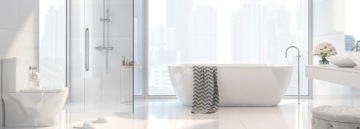 Смеситель для кухни Rea Deco вертикальный с выдвижной лейкой черный вымытый
