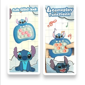 СТИТЧ АРКАДНАЯ ИГРА ПОПИТ ЭЛЕКТРОННАЯ ИГРУШКА ЛИЛО И СТИЧ 999 УРОВЕНЬ