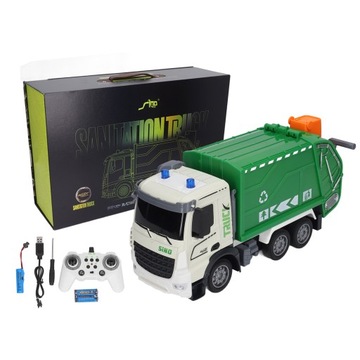 RC TOY Мусоровоз ДИСТАНЦИОННОЕ УПРАВЛЕНИЕ СО СВЕТОВЫМ ЗВУКОМ