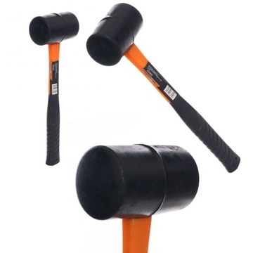 Młotek Gumowy z Rączką FIBREGLASS Kraft&Dele