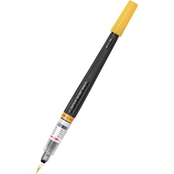 Pióro brush PENTEL kolor GFL - żółto - pomarańczow