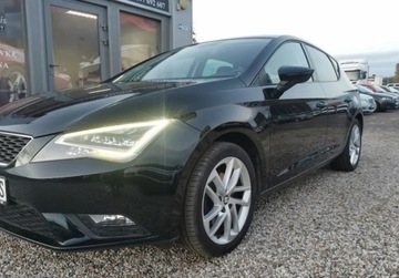 Seat Leon III Hatchback Facelifting 1.6 TDI 115KM 2017 Seat Leon Niski przebieg, LED, Polskory, NAVI, Android AUTO, 1.6 Diesel, zdjęcie 8