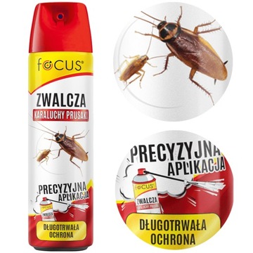 Rozpylacz aerozol przeciwko karaluchom 300ml środek na karaluchy prusaki