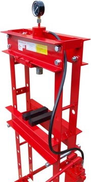 PRASA HYDRAULICZNA 30T PODWÓJNY NAPĘD SZYBKO - WOLNO + PRZESUWANY TŁOK L/P