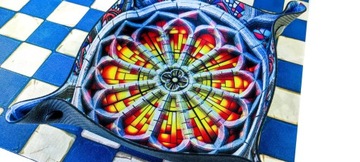 ПОДНОС ДЛЯ КОСТЕЙ КАФЕДРАЛЬНЫЙ ПОДНОС ДЛЯ КОСТЕЙ 22x22СМ