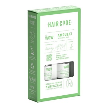 Hair Code WOW ампулы, активирующие блеск, 4 х 5 мл