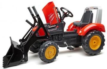 FALK RED ТРАКТОР С ПЕДАЛАМИ ПРИЦЕП ЦЕПНОЙ ПРИВОД НА 3 ГОДА БОЛЕЕ 3 ГОДА