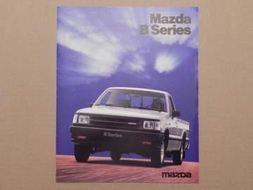 Prospekt - MAZDA B SERIES - 1985 r