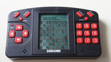Gierka SUDOKU elektroniczne jak konsola lub pad