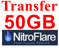 NITROFLARE.COM KONTO PREMIUM NITROFLARE 50GB
