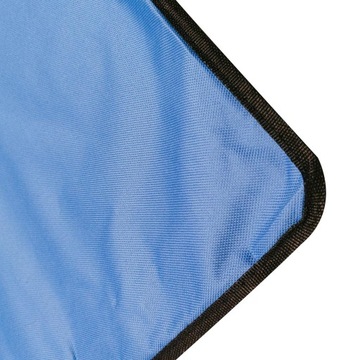 Пляжный коврик со спинкой, складной шезлонг, темно-синий