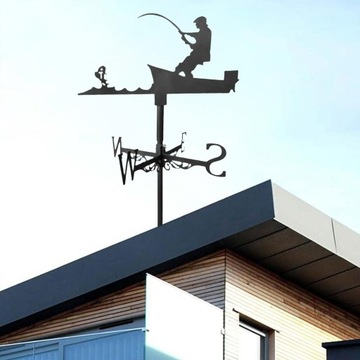 Флюгер Указатель направления ветра Сельскохозяйственный рыбак