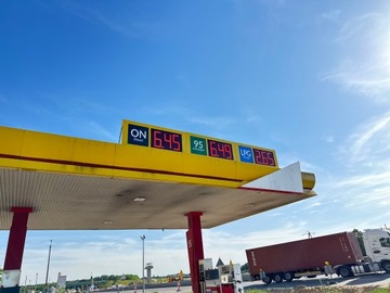 5-ти точечный столб цен на топливо, АЗС, светодиодные табло цен 30см, ПРОИЗВОДИТЕЛЬ