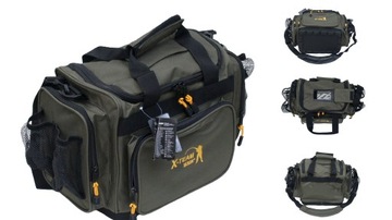 JAXON TORBA WĘDKARSKA Z KIESZENIAMI SZTYWNE DNO