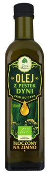 Olej z pestek dyni virgin bio 100 ml dary natury