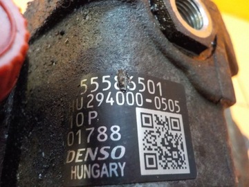 ASTRA J ZAFIRA 1.7 CDTI ČERPADLO VSTŘIKOVAČE 55586501
