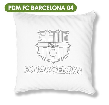 PODUSZKA BIAŁA PDM FC BARCELONA 03 PREZENT