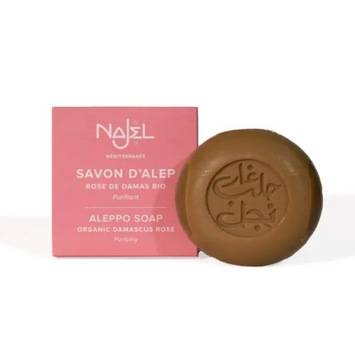 Mydło ALEPPO RÓŻA DAMASCEŃSKA 100g NAJEL