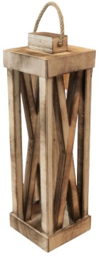 LAMPION RETRO OPALANY 65cm LATARNIA STROIK PODKŁAD POD KWIATY DEKOR GRÓB