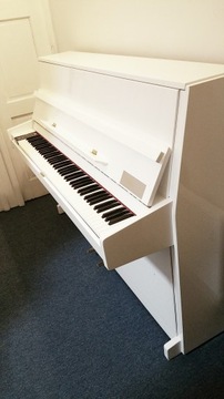 Pianino białe brzmienia instrumentów PIANOROLF