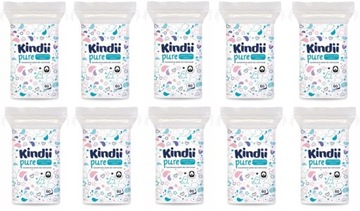 CLEANIC KINDII PŁATKI KOSMETYCZNE NIEMOWLĄT 10x60