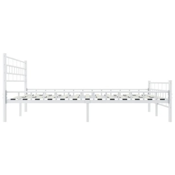 Каркас кровати, белый, металл, 160 х 200 см.