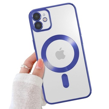 ETUI OBUDOWA DO IPHONE 11 GRANATOWY MAGSAFE
