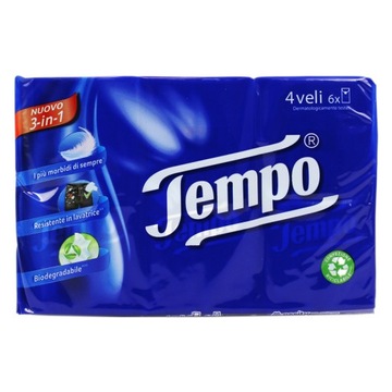 Chusteczki higieniczne Tempo 7322540332704 4 warstwy