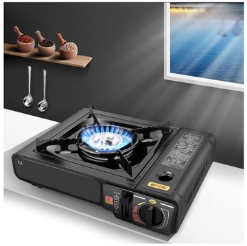 ПОРТАТИВНАЯ ПОЛЕВАЯ ГАЗОВАЯ ТУРИСТИЧЕСКАЯ ПЛИТА + ГРИЛЬ + БАЛЛОН С КАРТРИДЖЕМ 4x 2в1