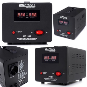 STABILIZATOR NAPIĘCIA PRĄDU AVR 1000VA DO AGREGATU