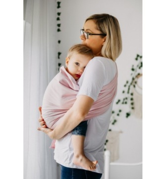 Chusta kółkowa Pulp - Różowa