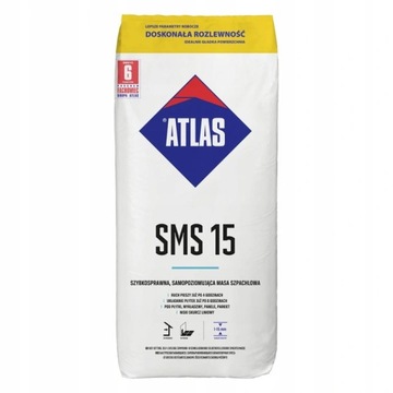 ATLAS SMS 15 25 КГ ПОДЛОЖКА САМОВЫРАВНИВАЮЩАЯСЯ СТЕЙКА