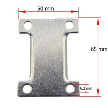 Komplet 4 szt. kół fi 50 szafka regał 4x3PPGUM50