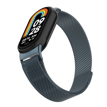 РЕМЕШОК БРАСЛЕТА ДЛЯ СМАРТБЕНДА XIAOMI MI BAND 8/9 - ТАЙ СЕРЫЙ