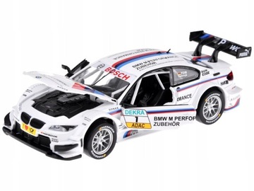 BMW M3 DTM AUTO METALOWE 1:32 ŚWIATŁO DŹWIĘK OTWIERANE DRZWI