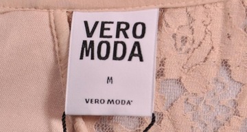 VERO MODA sukienka V-NECK beige MINI DRESS _ M