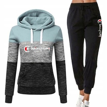 NOWY KOMPLET DRESOWY SUKIENKA SPODNIE BLUZA 2XL