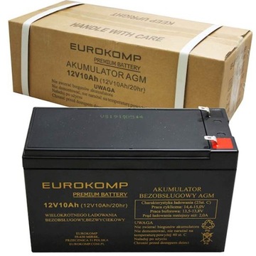 АККУМУЛЯТОР 12 В/10 Ач АККУМУЛЯТОР PASTUCH + ЗАРЯДНОЕ УСТРОЙСТВО