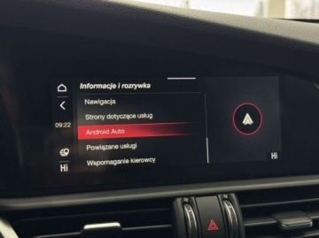 Alfa Romeo Giulia II Sedan Facelifting 2.0 Turbo 200KM 2022 Alfa Romeo Giulia Sprint Kamera cofania Android Auto Nawigacja Salon P, zdjęcie 25
