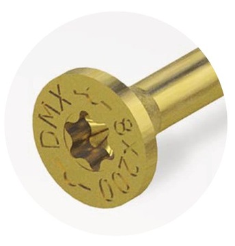 Саморезы столярные с конической головкой 5х40, 200 шт. Domax